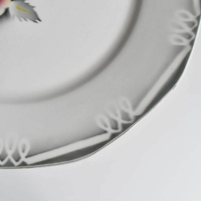 Vintage Plate Digoin & Sarreguemines Odile A