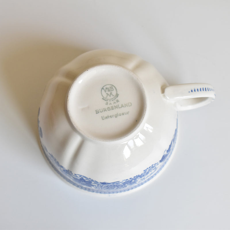 Vintage Teacup & Saucer Villeroy & Boch Burgenland A