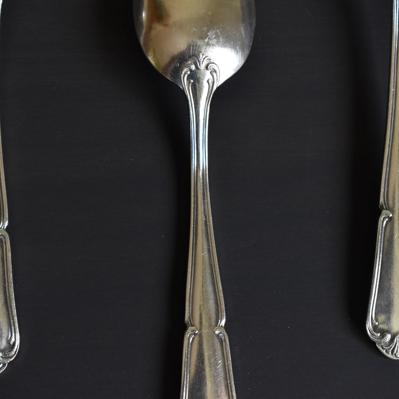 Vintage Silver-Plated Dessert Spoon FRANCOIS FRIONNET