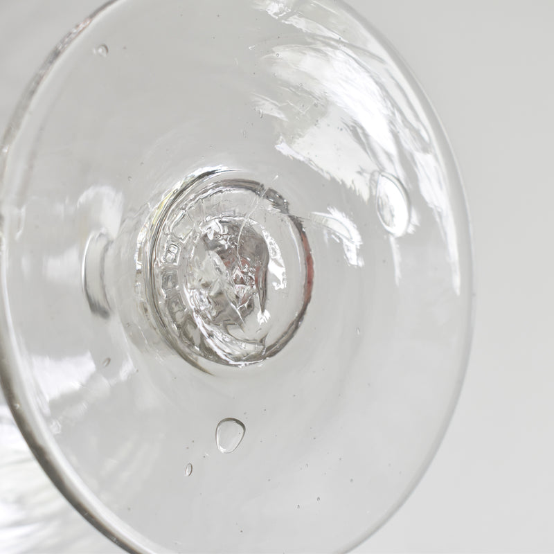 Vintage Blown Glass Compote