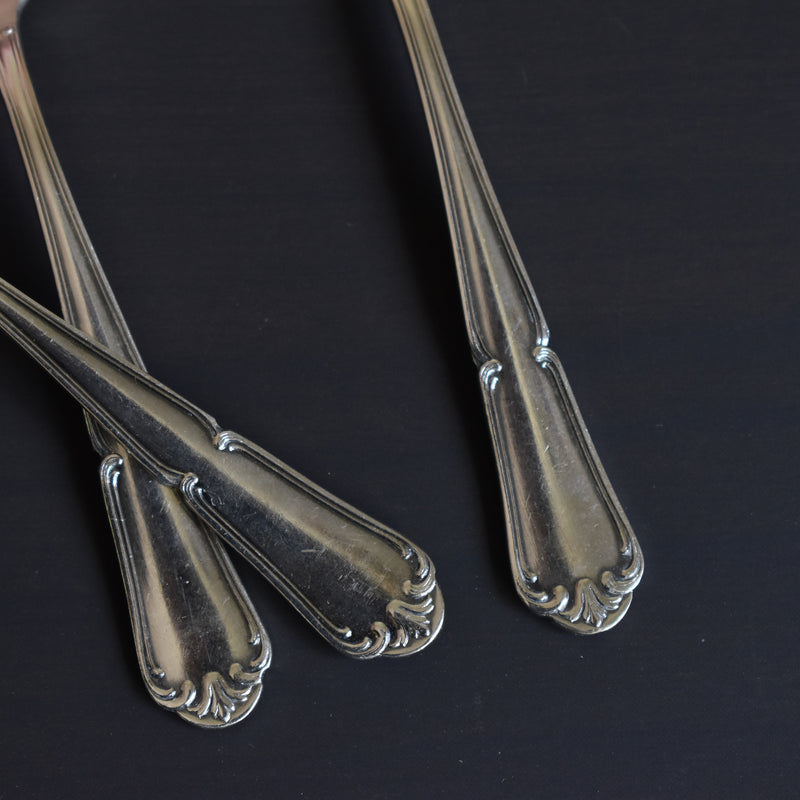 Vintage Silver-Plated Dessert Spoon FRANCOIS FRIONNET