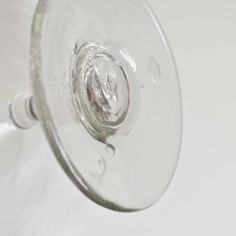 Vintage Blown Glass Compote