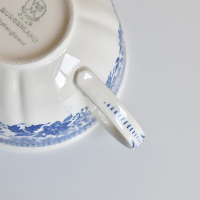 Vintage Teacup & Saucer Villeroy & Boch Burgenland A