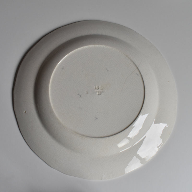 Antique Plate Minton Creamware C