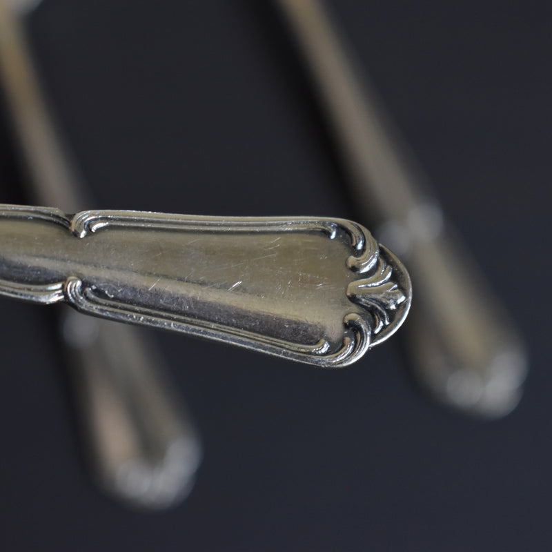 Vintage Silver-Plated Dessert Spoon FRANCOIS FRIONNET
