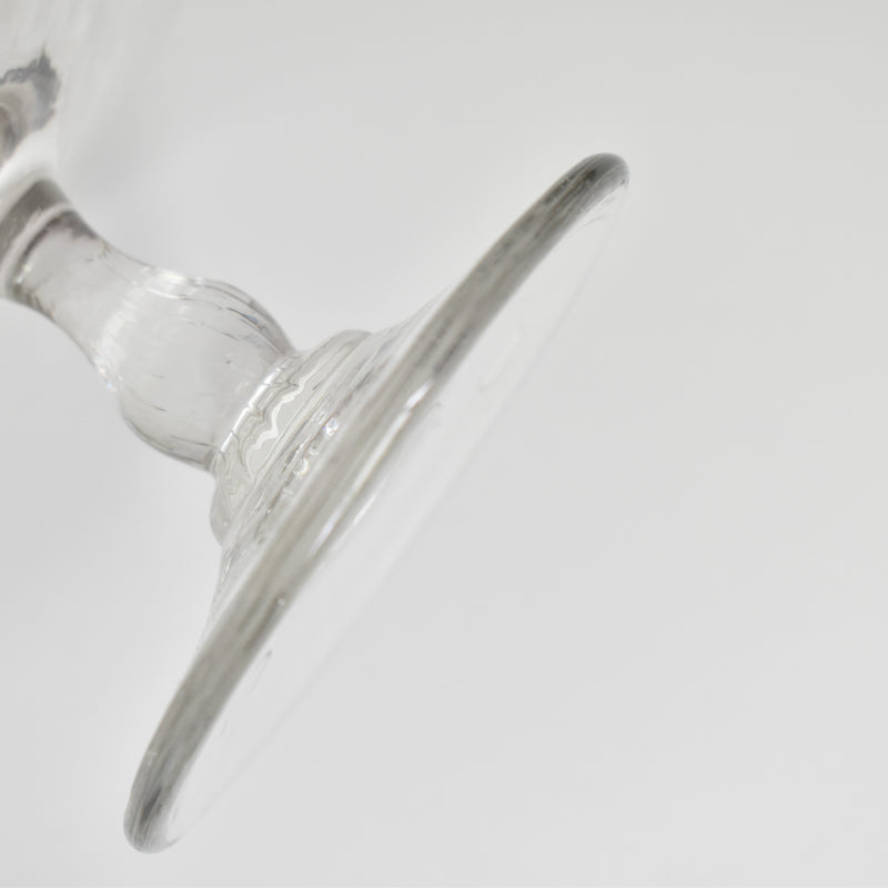 Vintage Blown Glass Compote