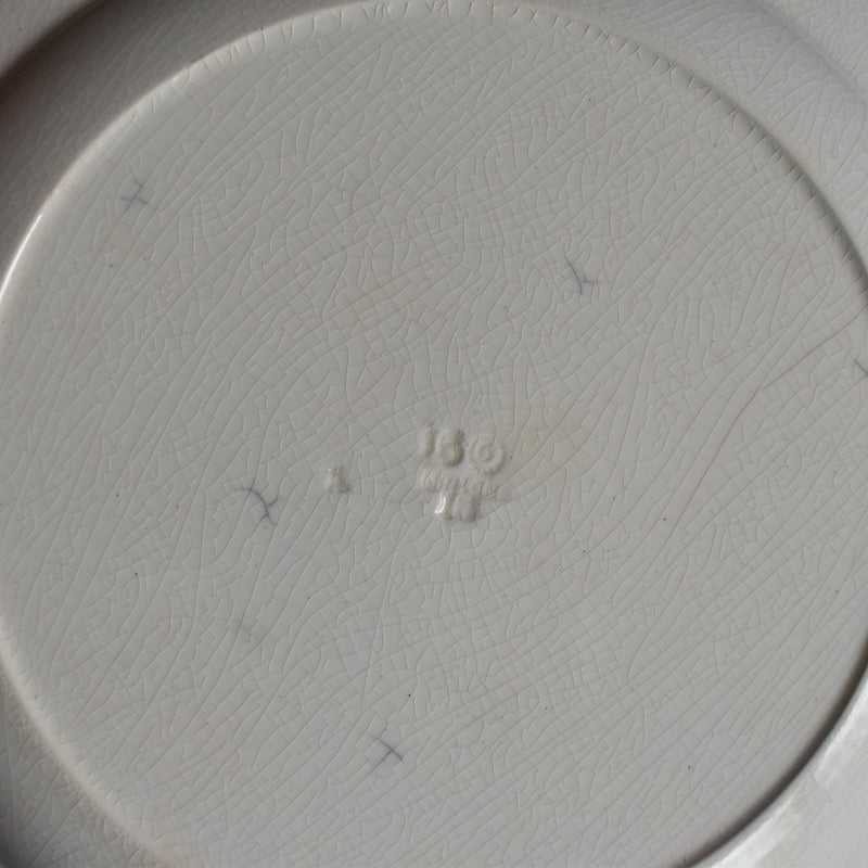 Antique Plate Minton Creamware C
