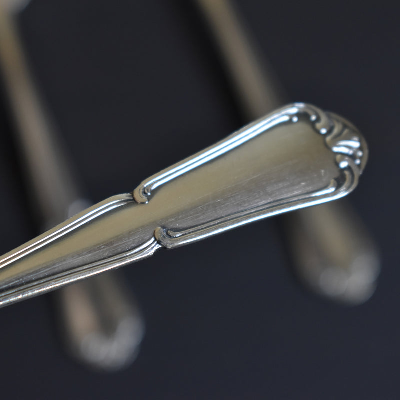 Vintage Silver-Plated Dessert Spoon FRANCOIS FRIONNET