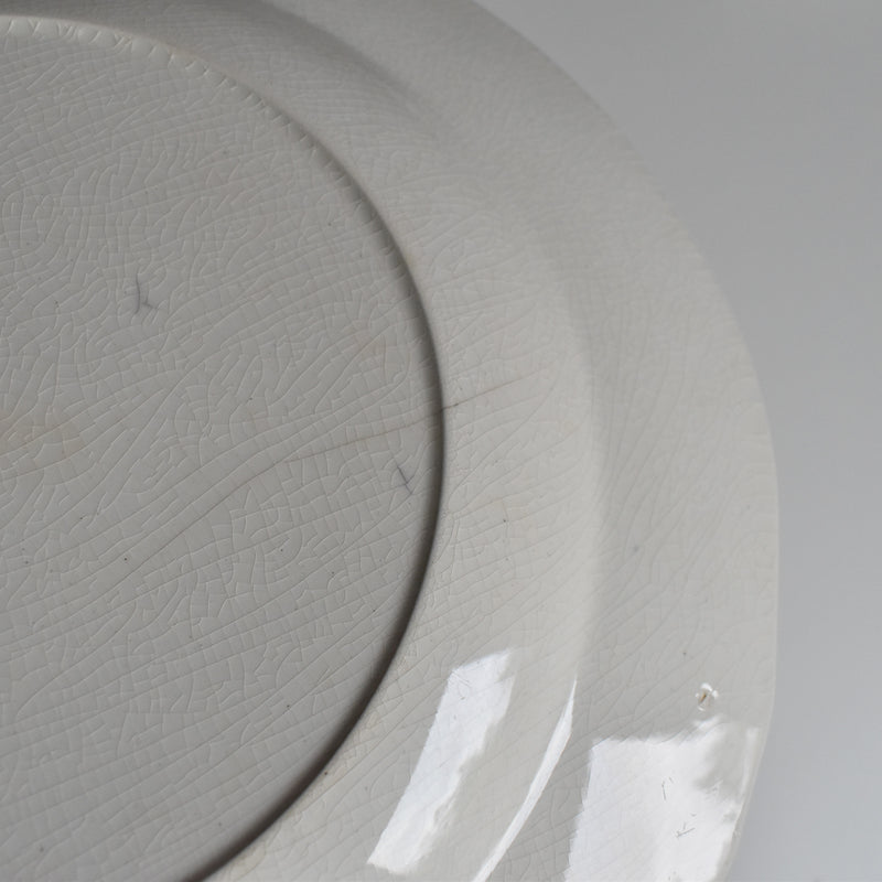 Antique Plate Minton Creamware C