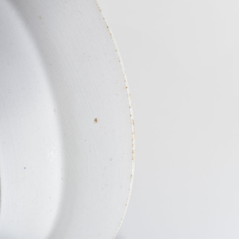 Antique deep platter Ronouis Houx