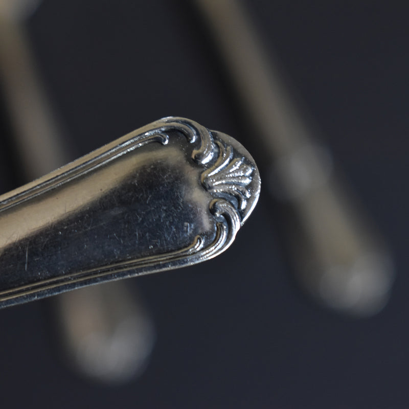 Vintage Silver-Plated Dessert Spoon FRANCOIS FRIONNET