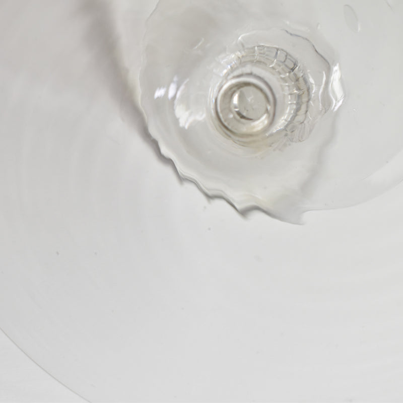 Vintage Blown Glass Compote