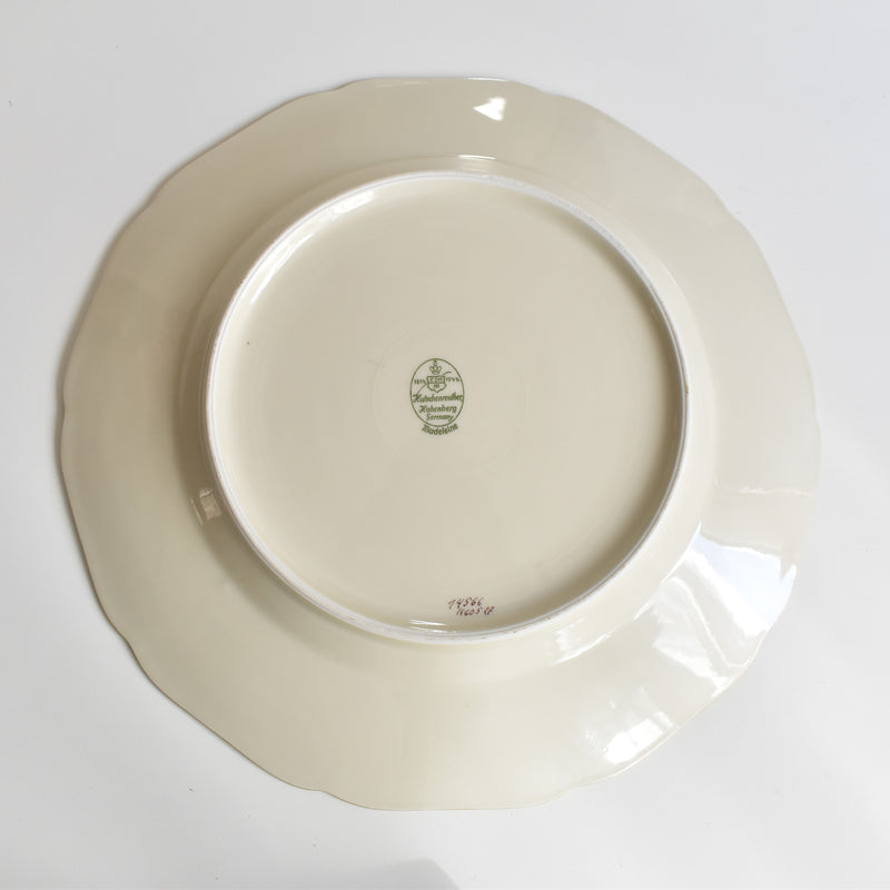 Vintage Plate Hutschenreuther Germany Madeleine C