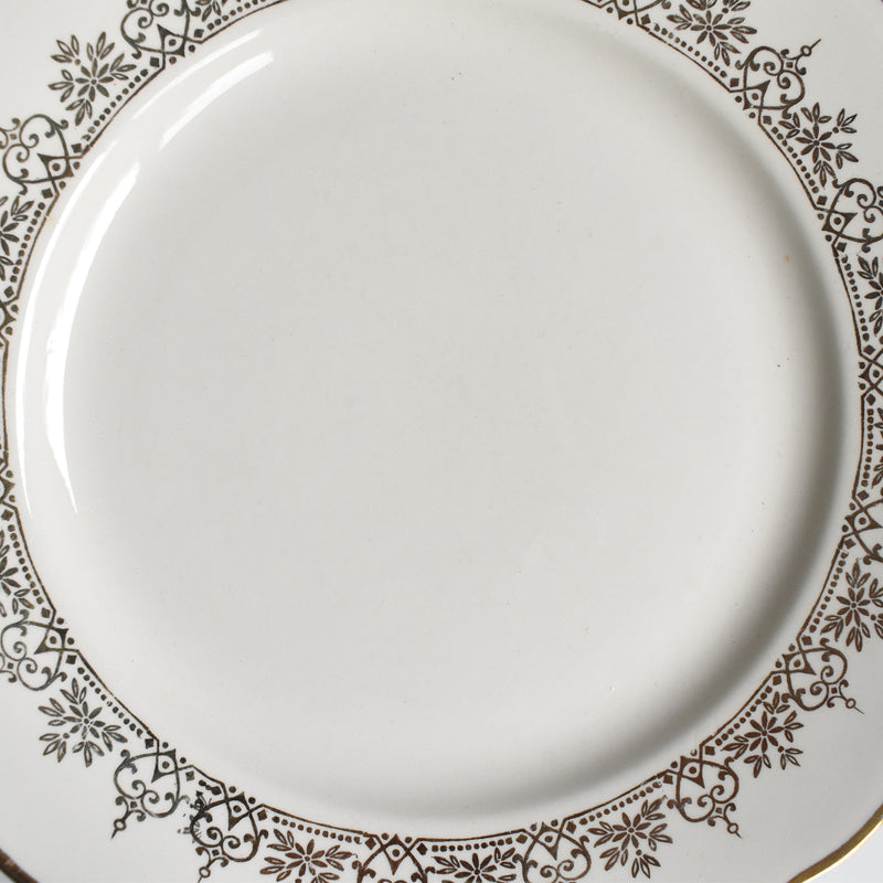 Vintage Plate Villeroy & Boch 7206 Gold B
