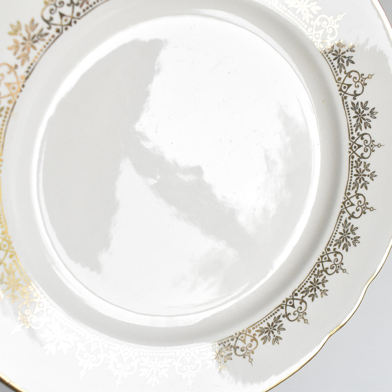 Vintage Plate Villeroy & Boch 7206 Gold B