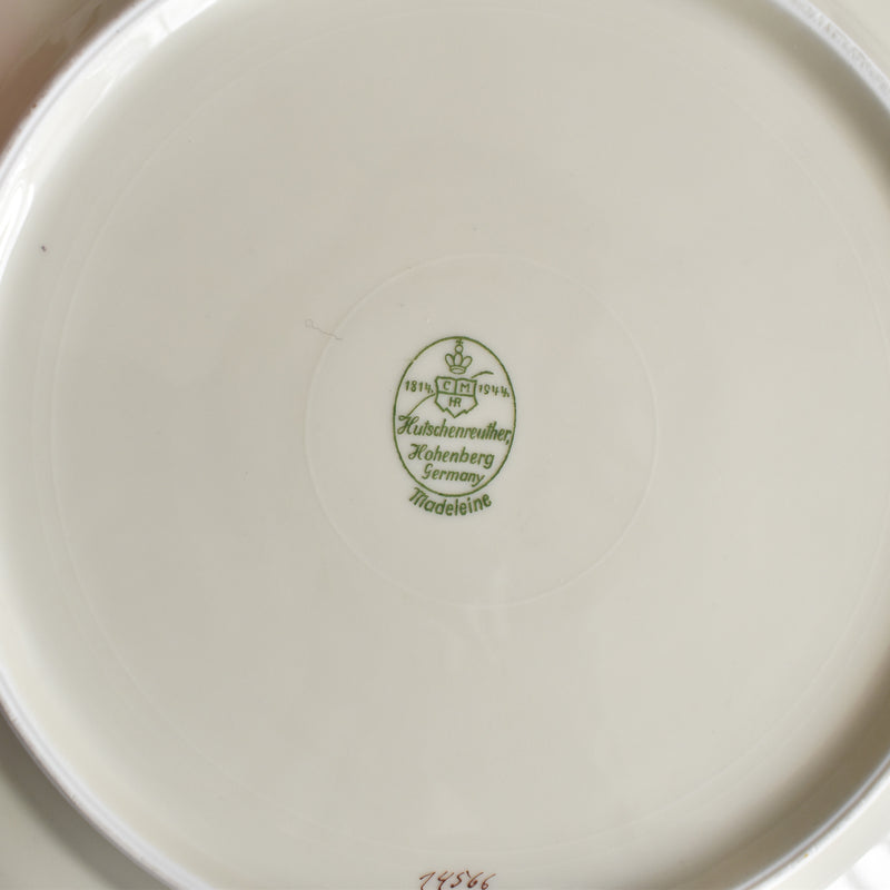 Vintage Plate Hutschenreuther Germany Madeleine C