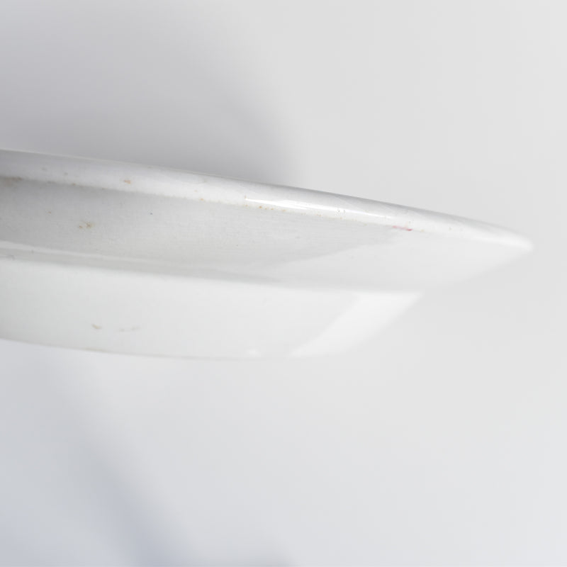 Antique deep platter Ronouis Houx