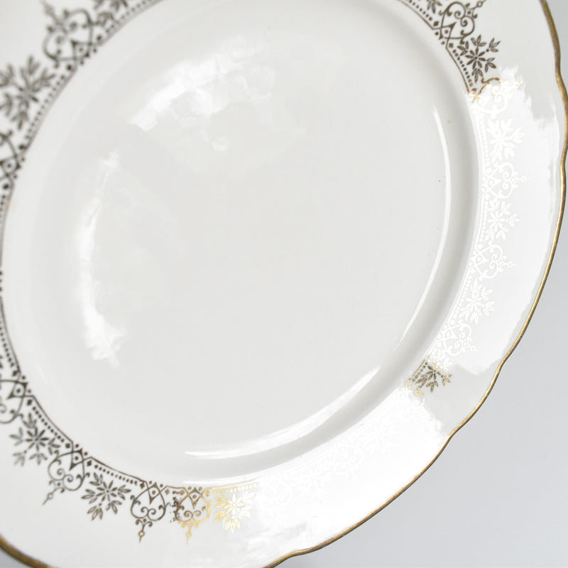 Vintage Plate Villeroy & Boch 7206 Gold B