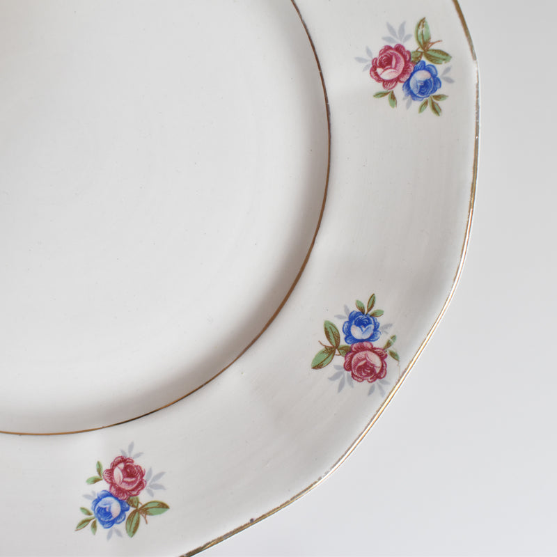 Vintage Dessert Plate Digoin & Sarreguemines 9123 C