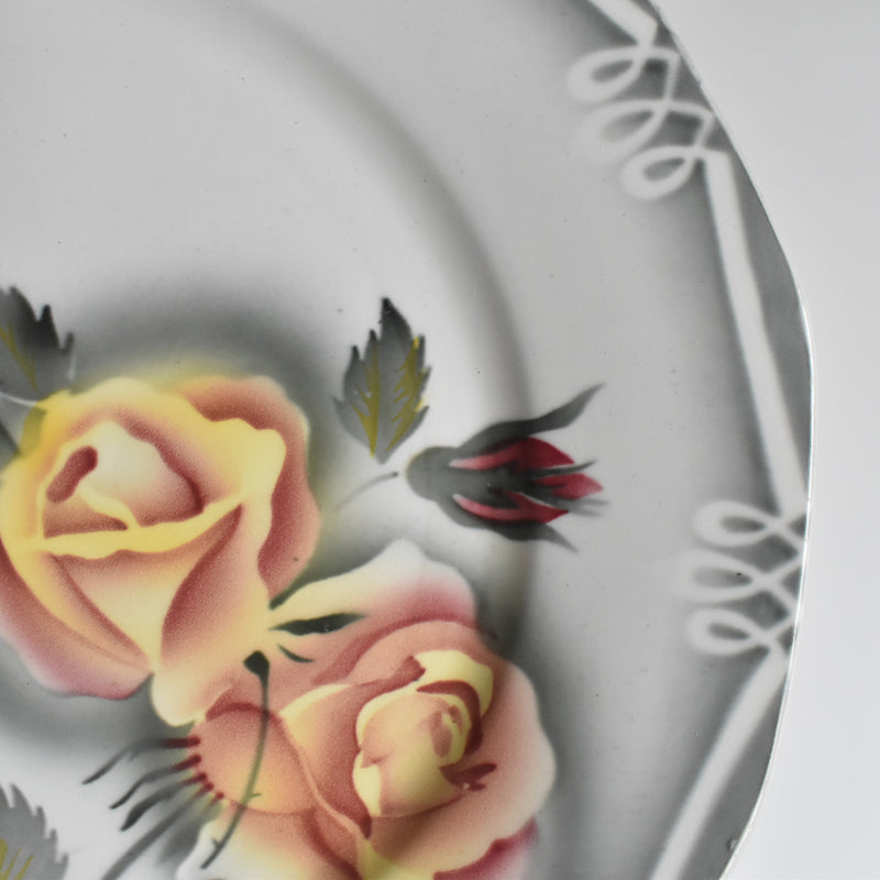 Vintage Plate: Digoin & Sarreguemines Odile B