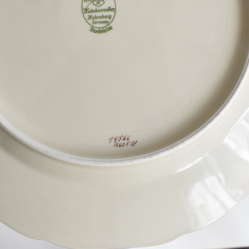Vintage Plate Hutschenreuther Germany Madeleine C