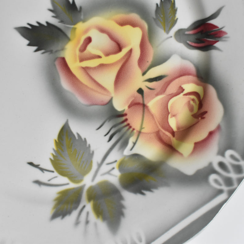 Vintage Plate: Digoin & Sarreguemines Odile B