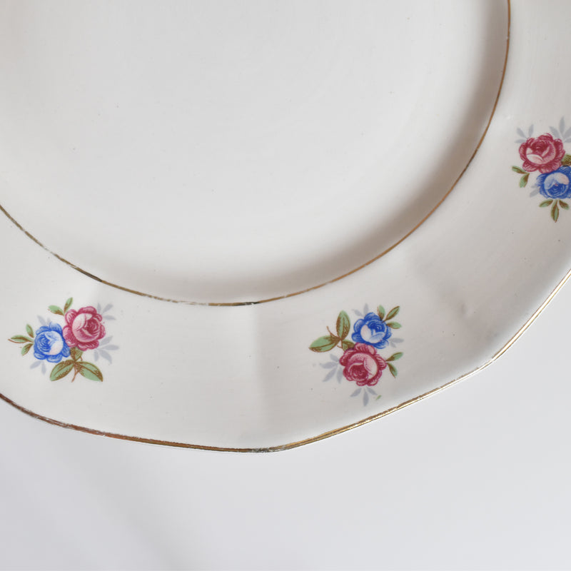 Vintage Dessert Plate Digoin & Sarreguemines 9123 C