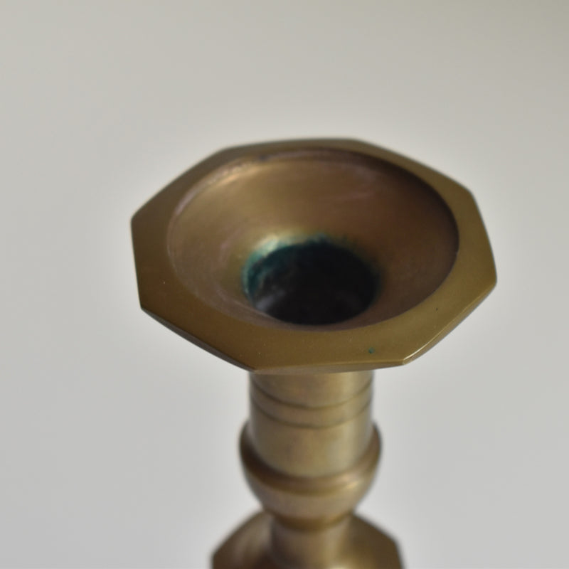 Vintage Brass Candle Holder