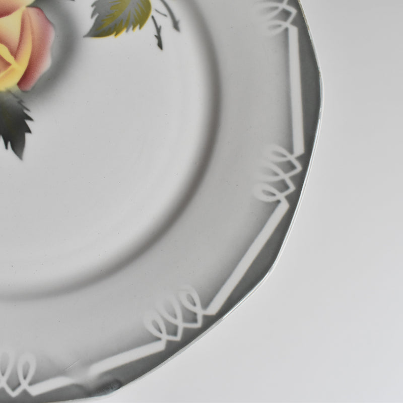 Vintage Plate: Digoin & Sarreguemines Odile B