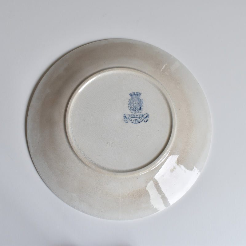 Antique Plate Gien Austerlitz C