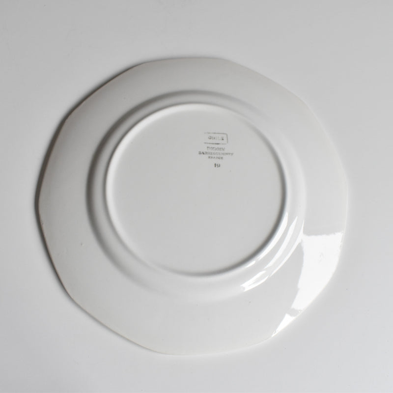 Vintage Plate: Digoin & Sarreguemines Odile C
