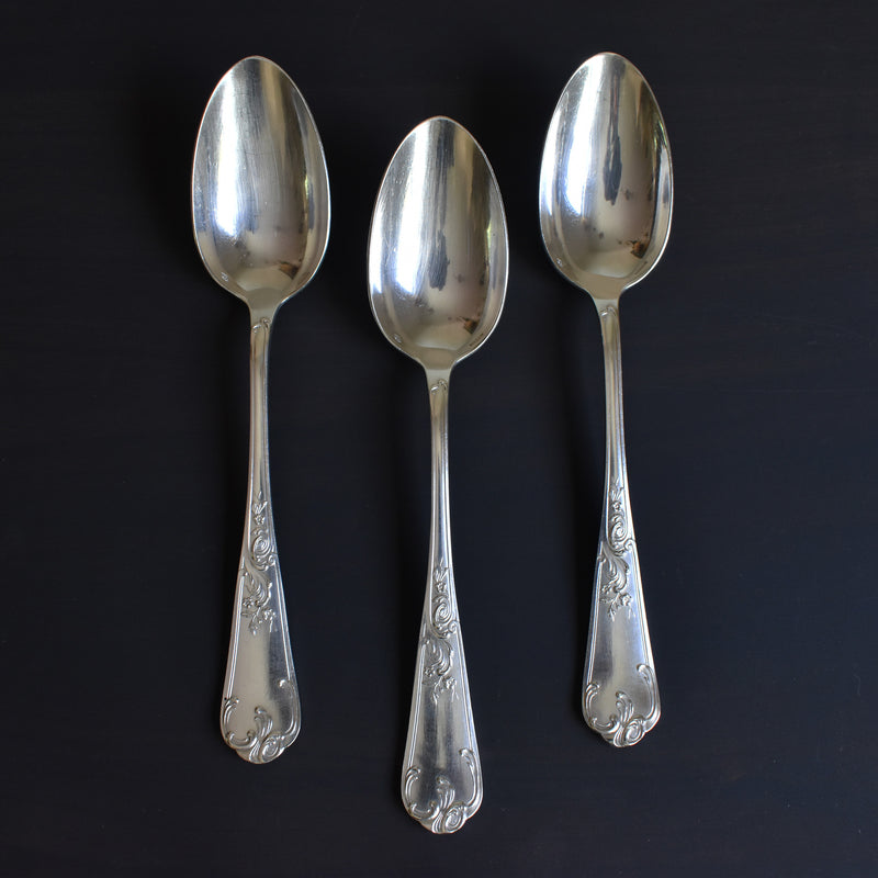 Antique Silver Plated Spoon BONNEL