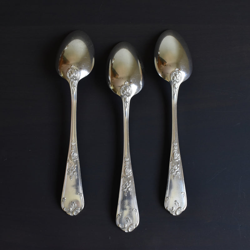 Antique Silver Plated Spoon BONNEL