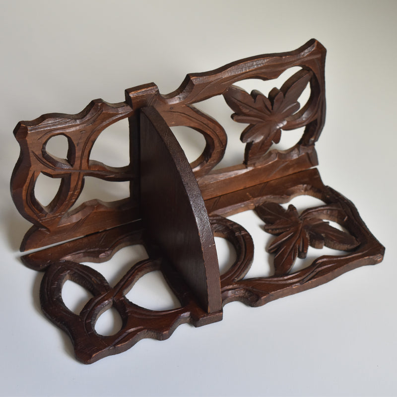 アンティーク　壁掛け　コーナースモールシェルフ