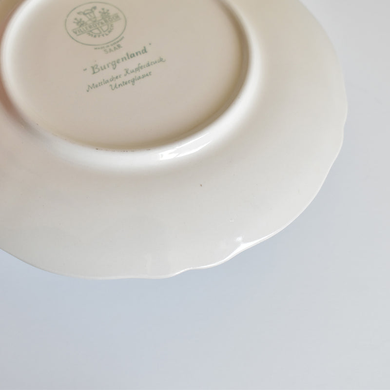 Vintage Teacup & Saucer Villeroy & Boch Burgenland B