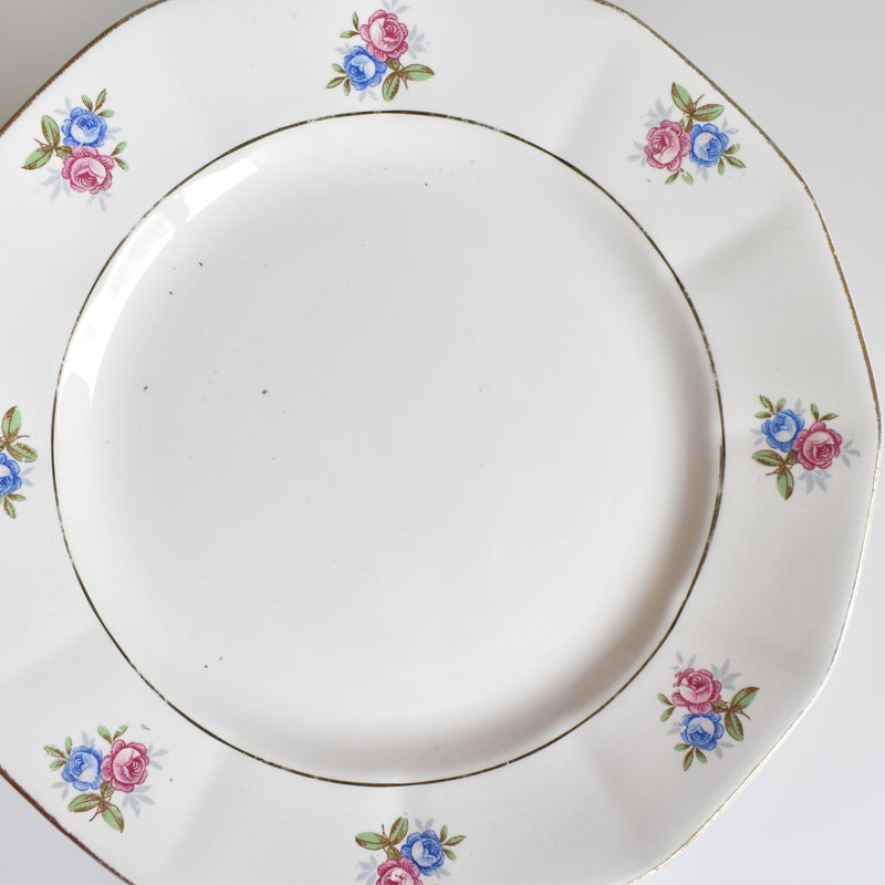 Vintage Dessert Plate Digoin & Sarreguemines 9123 D