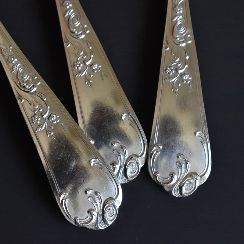 Antique Silver Plated Spoon BONNEL
