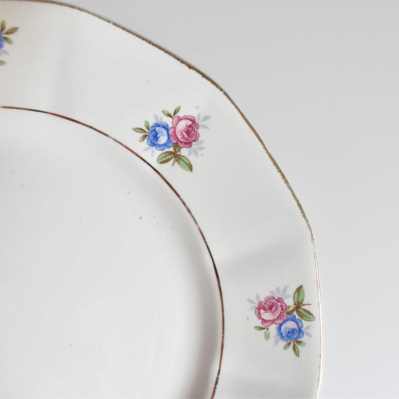 Vintage Dessert Plate Digoin & Sarreguemines 9123 D