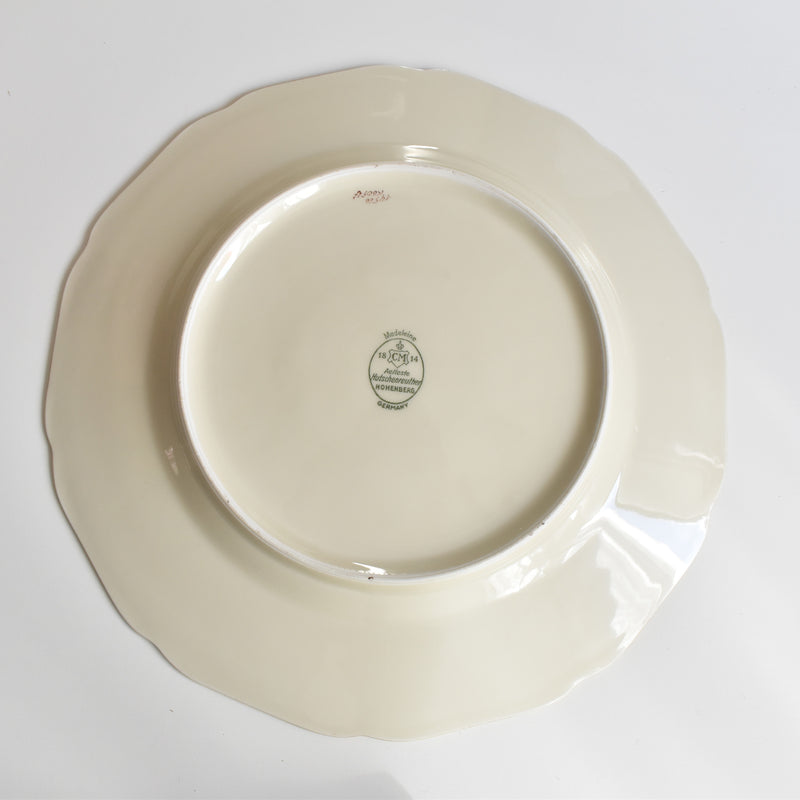 Vintage plate Hutschenreuther Germany Madeleine D