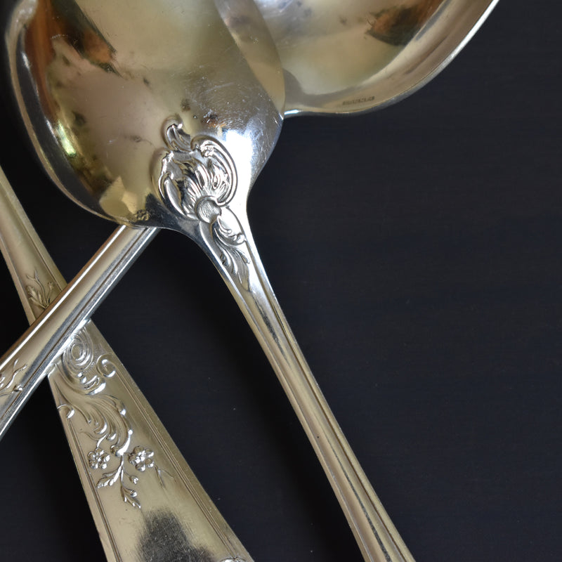 Antique Silver Plated Spoon BONNEL