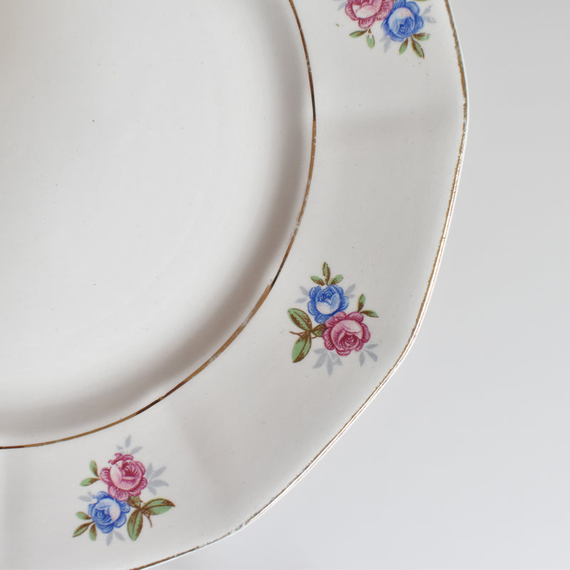 Vintage Dessert Plate Digoin & Sarreguemines 9123 D