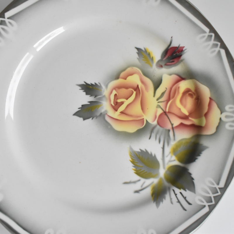 Vintage Plate: Digoin & Sarreguemines Odile C