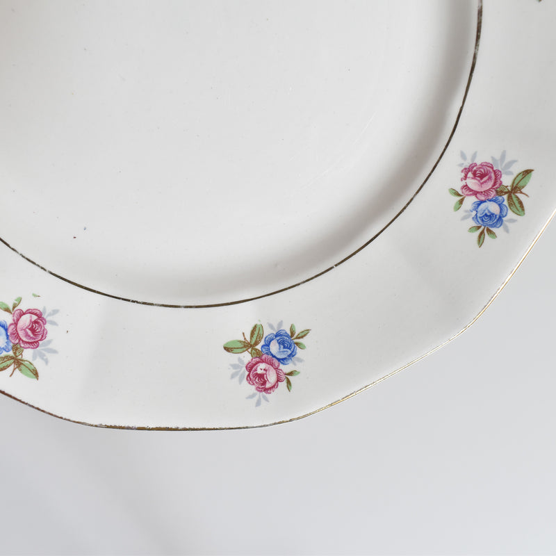 Vintage Dessert Plate Digoin & Sarreguemines 9123 D