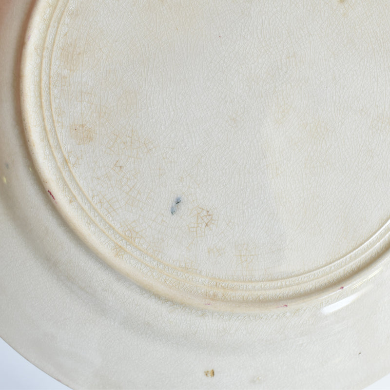 Antique Plate Onan Eglantines C
