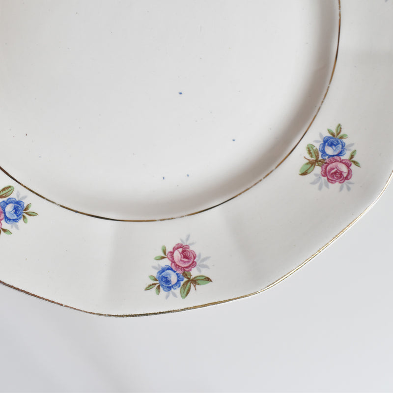 Vintage Dessert Plate Digoin & Sarreguemines 9123 D