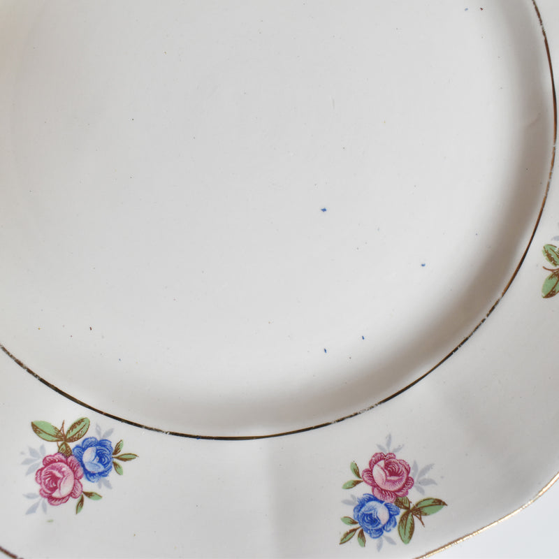Vintage Dessert Plate Digoin & Sarreguemines 9123 D