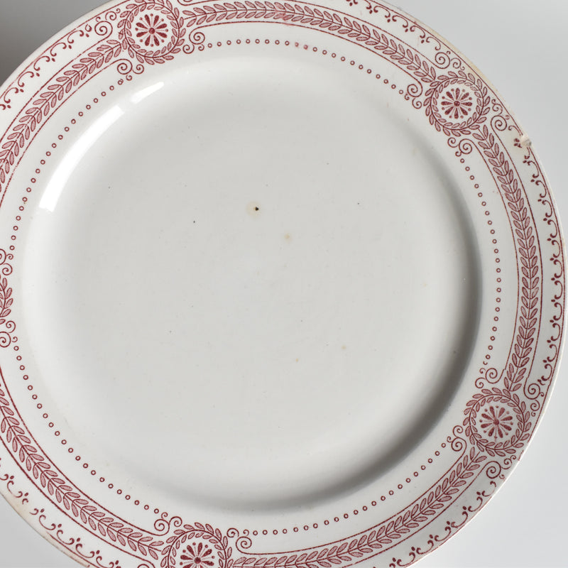アンティークデザートプレート U&Cサルグミンヌ Carina B