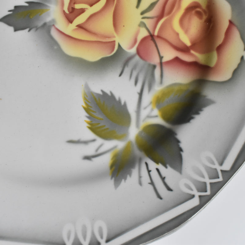 Vintage Plate: Digoin & Sarreguemines Odile C