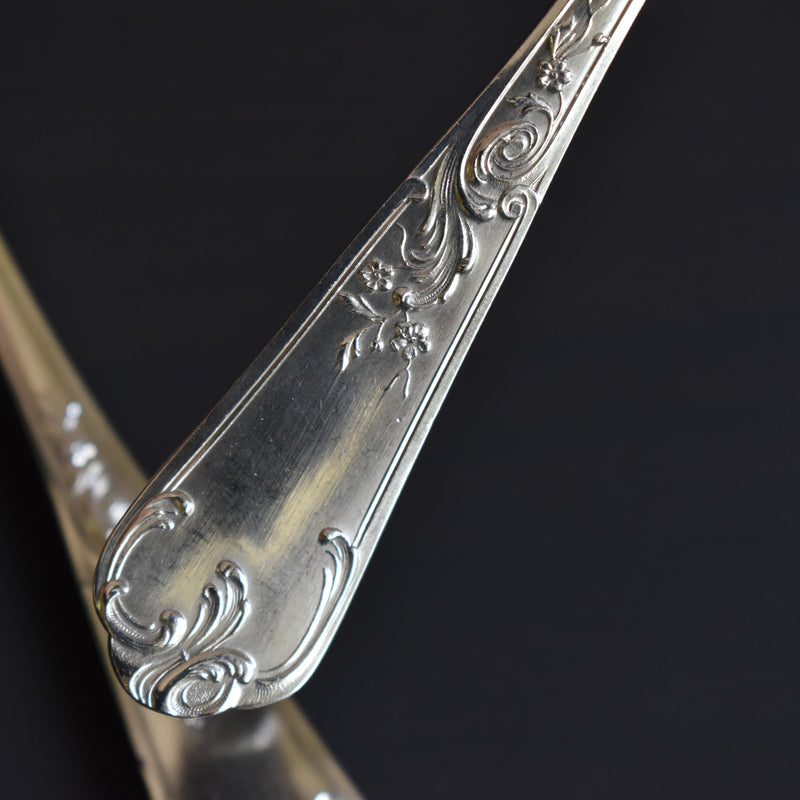 Antique Silver Plated Spoon BONNEL
