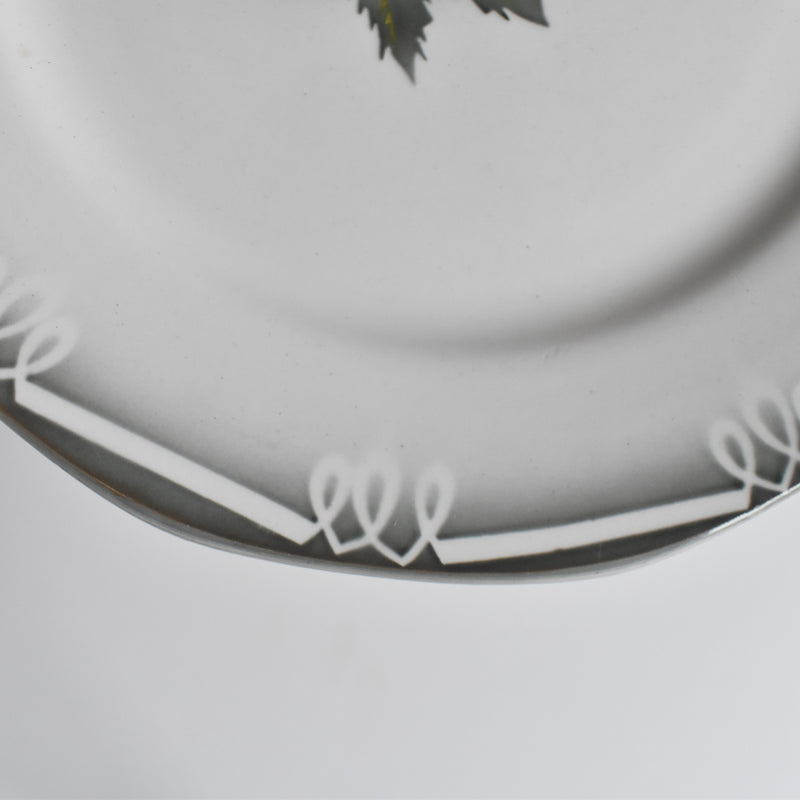Vintage Plate: Digoin & Sarreguemines Odile C